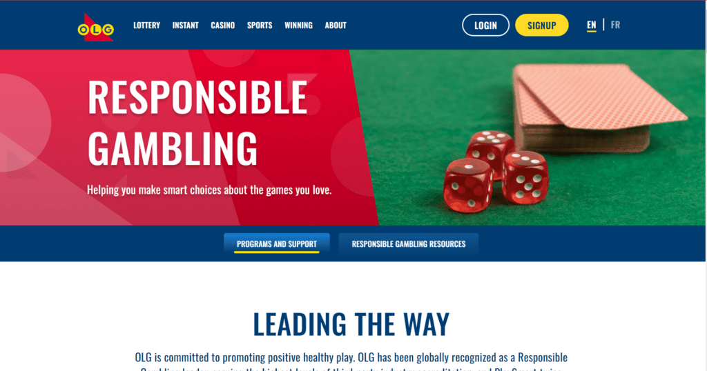 OLG Online Casino review 