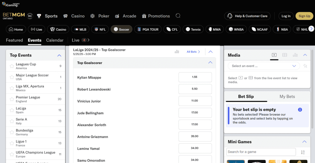 BetMGM La Liga Predictions