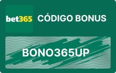 CÓDIGO BONUS BET365 «BONO365UP» EL MEJOR BONO DE Mayo 2024