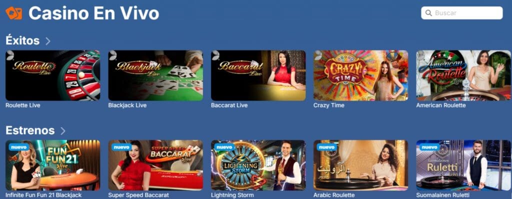 Megawin ofrece casino en vivo c ondealers de verdad