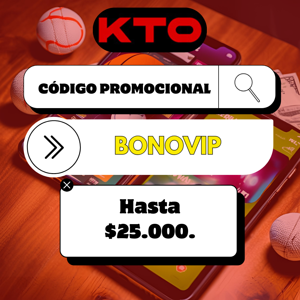 Código promocional KTO BONOVIP en Octubre 2024