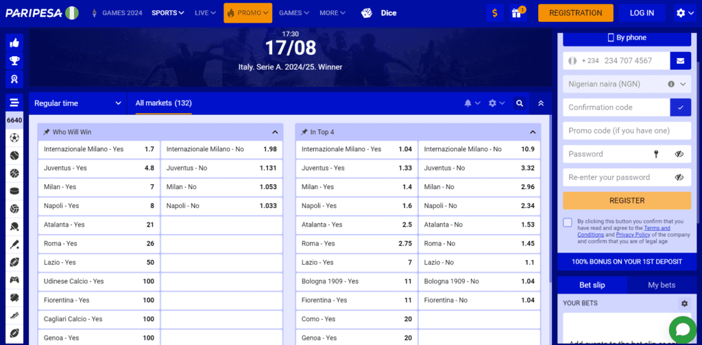 PariPesa Serie A Predictions