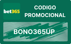 Código bonus bet365 «BONO365UP» 2024 – (Válido en Abril)
