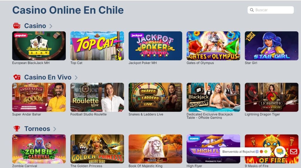 Rojabet ofrece un casino online de muy alto nivel con más de 100 proveedores