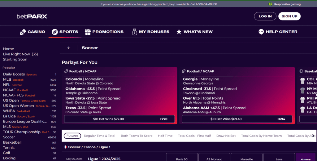 betPARX Olympics Betting Guide