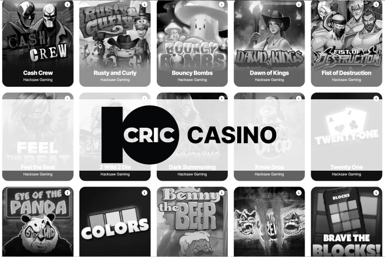 10cric Casino for Indian Players